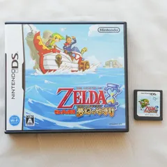 ［SJk］Nintendo ニンテンドー DS ソフトゲーム ゼルダの伝説 夢幻の砂時計 ペンアクションアドベンチャー 動作未確認