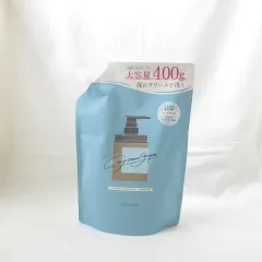 cocone クレイクリームシャンプー リペア 泡立たないクリームシャンプー エコパック つめかえ用 400g