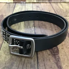 CHALLENGER - LEATHER BELT　黒　長瀬智也　中古品 CHALLENGER - LEATHER BELT 黒 長瀬智也 中古品 チャレンジャーレザー