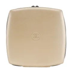 【CHANEL】シャネル サブリマージュ ノベルティ レザー ゴールド レディース ポーチ