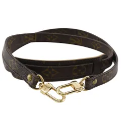 【LOUIS VUITTON】ルイ・ヴィトン モノグラムキャンバス 茶 ユニセックス ショルダーストラップ