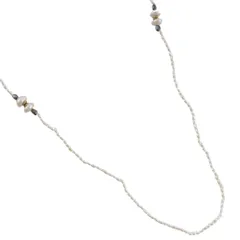 ベビーパール ロング K18イエローゴールド×パール レディース 6.0g ネックレス