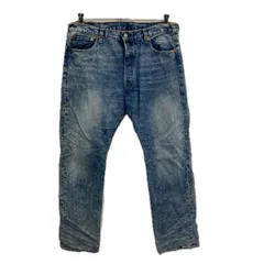 メキシコ製 Levi's 501 デニムパンツ W36 ブルー リーバイス ボタンフライ アメカジ ジーンズ デニム コットン 2601-29