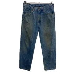 メキシコ製 Levi's 550 デニムパンツ W32 ブルー リーバイス ジップアップ アメカジ ジーンズ デニム コットン 2601-62