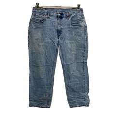 Levi's 550 デニムパンツ W33 ライトブルー リーバイス ジップアップ アメカジ ジーンズ デニム コットン 2601-89