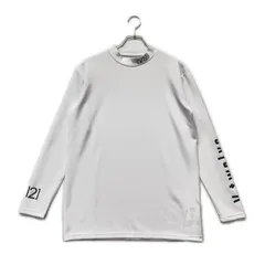 未使用品 メンズ ヴィ・トゥエルヴ V12 長袖シャツ XL 白 ホワイト モックネック インナー 訳あり