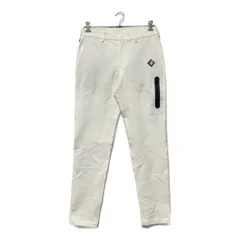 未使用品 メンズ ヴィ・トゥエルヴ V12 パンツ L 白 ホワイト ロゴプリント ダンボールニット