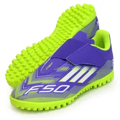 アディダス adidas  F50 CLUB VEL TF J  ジュニア サッカートレーニングシューズ  F50  25FW (JI0034)、22.5cm
