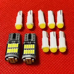 ゼファー1100 ZEPHYR1100 メーター用 LED球 インジケーターランプセット ホワイト 白 カワサキ T10 T5 カスタム パーツ 車検対応 ライト セット売り