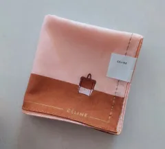 Celine セリーヌ バッグ刺繍 ハンカチ (新品)