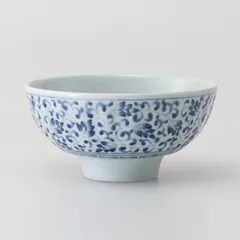 【新品・14営業日以内発送】西海陶器 74202 【5個入】藍染唐草 持易飯碗 5入【沖縄離島販売不可】