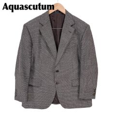 L06105 新品 Aquascutum 四者混 ジャケット 【サイズ：44】 - メルカリ