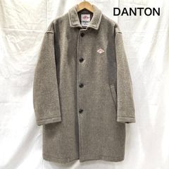 T943 S ダントン ロゴ刺繍 カジュアル 着回し ステンカラーコート