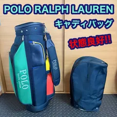 POLO RALPH LAUREN ポロ ラルフローレン キャディバッグ ゴルフ ネイビー コース クラブ ケース フード  サイズ：9インチ  重量：約3.2kg  素材：ポリエステル、PU  口枠：5分割