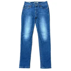 LEVI'S PREMIUM BORROWED FROM THE BOYS ストレッチ ボーイフレンドデニム ブルー サイズ25 レディースS リーバイス