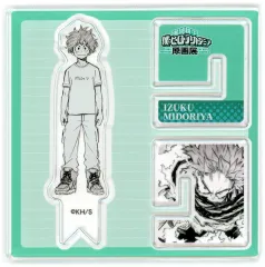 【中古】アクリルスタンド・アクリルパネル 緑谷出久 「堀越耕平『僕のヒーローアカデミア』原画展 アクリル“X”フィギュアコレクション」