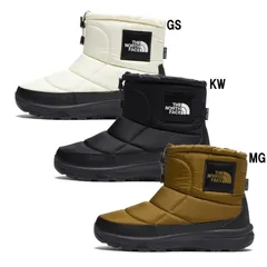 ザ・ノース・フェイス THE NORTH FACE  ヌプシ ブーティ ウォータープルーフ ロゴ ショート(ユニセックス)  ショートブーツ ブーツ  24FW(NF52280、(MG)モスグリーン