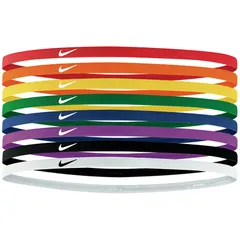 NIKE(ナイキ) ナイキ スキニー ヘッドバンド ヘアバンド 8本パック マルチアスレ ウェア ウェアアクセサリー BN2070