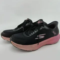 SKECHERS スケッチャーズ スニーカー SLIP-INS GO RAN CONSISTENT 2.0 スリップインズ ゴーラン コンシステント 2.0 ブラック ウィメンズ 23.5cm D-2-8