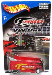 ホットウィール PENSKE フォルクスワーゲンドラッグバス（銀） - メルカリ