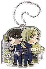 【中古】キーホルダー 七海建人＆灰原雄 「呪術廻戦 第2期 懐玉・玉折 ぴた!でふぉめ エピソードアクリルキーホルダー」