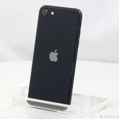 〔中古品〕 iPhone SE 第3世代 64GB ミッドナイト MMYC3J／A SIMフリー【295】