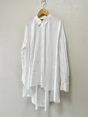 販売継続品 /  mizuiro ind ミズイロインド ワイドシャツチュニック 白 日本製