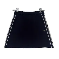 未使用品 レディース マスターバニーエディション MASTER BUNNY EDITION スカート 1(M) 黒 ブラック ニット 裏地付き