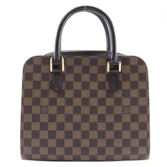 【LOUIS VUITTON】ルイ・ヴィトン トリアナ N51155 ダミエキャンバス 茶 VI0023 レディース ハンドバッグ