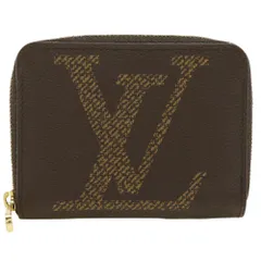【LOUIS VUITTON】ルイ・ヴィトン ジッピーコインパース M69354 ×モノグラムジャイアントキャンバス 茶 ユニセックス コインケース