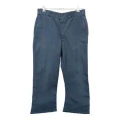 □□80s Dickies パンツ 874 古着 アタリ有 白タグ アメリカ製 ネイビー