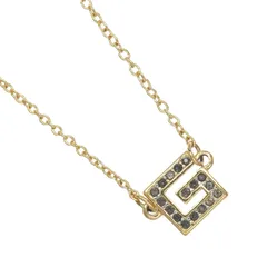 【Givenchy】ジバンシー Gロゴ 金メッキ レディース 2.9g ネックレス