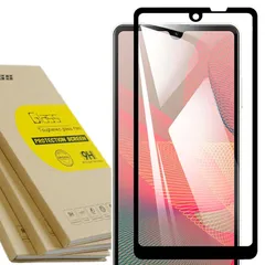 Xperia ACE III ガラスフィルム 【2枚セット 全面保護 全面吸着】 xperiaaceiii xperiaace3 フィルム 強化 ace3 SOG08 docomo SO-53C Glass film protector 対応 全面保護フィルム