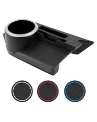 Cartist トヨタ ライズ RAIZE ドリンクホルダー カップホルダー 車用 2020年新型モデル A200A A210A 2019.11-現行 コンソール 増設カップホルダー 増設キット 携帯入れ カード収納 カスタムパーツ 内装パーツ ラバーマット3