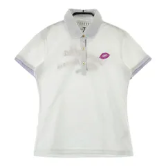 サイズ：36 SAMANTHA THAVASA サマンサタバサ NO.7 半袖ポロシャツ  ホワイト系 [240101597753] ゴルフウェア レディース ストスト