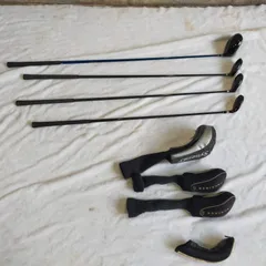 F01-20260105-04 ゴルフクラブ セット メンズ 右利き 4本 ドライバー FW UT 初心者向け