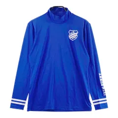 サイズ：6 JACK BUNNY ジャックバニー  ハイネック 長袖インナーTシャツ  ブルー系 [240101576223] ゴルフウェア メンズ ストスト