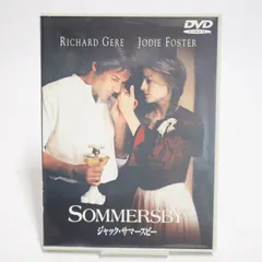 ジャック・サマースビー DVD DL-12649 ワーナー・ホーム・ビデオ リチャード・ギア ジョディ・フォスター 目立った傷や汚れなし