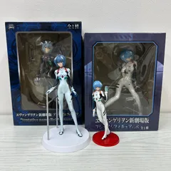 【Z110-k】新世紀エヴァンゲリヲン フィギュア 4点 まとめ プライズ 新劇場版 綾波レイ プレミアムフィギュア vol.6 tentative name:Rei Ayanami エクストラフィギュア 赤いスタンド