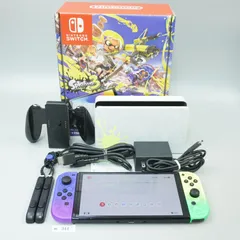 【m344】Nintendo Switch 有機ELモデル スプラトゥーン3エディション 箱付き