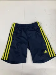 送料無料★adidas アディダス★ジャージ　ハーフパンツ★キッズ　子供　140 ネイビー　#80106sac