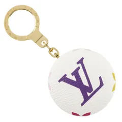 【LOUIS VUITTON】ルイ・ヴィトン アストロピル ライト付き キーホルダー M51911 モノグラムマルチカラー×金メッキ ブロン 白 ユニセックス チャーム