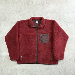 00s 2004年 MEXICO製 patagonia classic Retro Cardigan 【 red × brown 】L パタゴニア クラシック レトロ カーディガン 【 レッド × ブラウン 】L