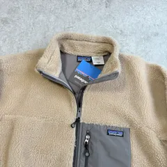 00s 2003年 CANADA製 【Dead Stock】 patagonia RETRO-X Jacket【offwhite】 【デッドストック】 パタゴニア レトロX レトロエックス ジャケット フリース【 オフホワイト 】