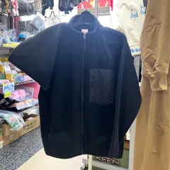 XLあり‼️UnitedAthle ユナイテッドアスレ⚫︎長袖　フルジップ　ボア　ブラック　M L XL