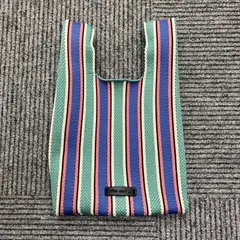 niko and ニコアンド　ストライプ　ハンドバッグ　ミニバッグ