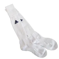 アディダス adidas  MIT 3STGSOCKS  サッカーストッキング ソックス  (TR621-W44395)、シロ/コン