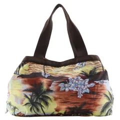 【LeSportsac】レスポートサック ナイロン 茶 レディース トートバッグ