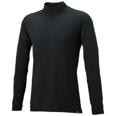 SSK(エスエスケイ) ハイネック長袖ミドルフィットアンダーシャツ 野球 ウェア アンダー（インナー）シャツ (BUE221HL)、(90)ブラック