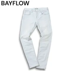 BAYFLOW ベイフロー 通年 ダメージ＆リペア加工★ ストレッチ スキニー デニム パンツ ジーンズ Sz.29 メンズ